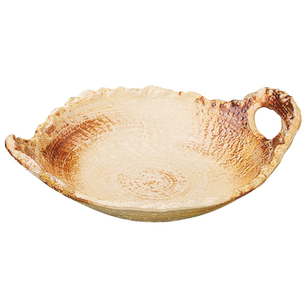 山下工芸(Yamasita craft) イラホ8号変形陶板 31.5×25.3×8cm 44506-488