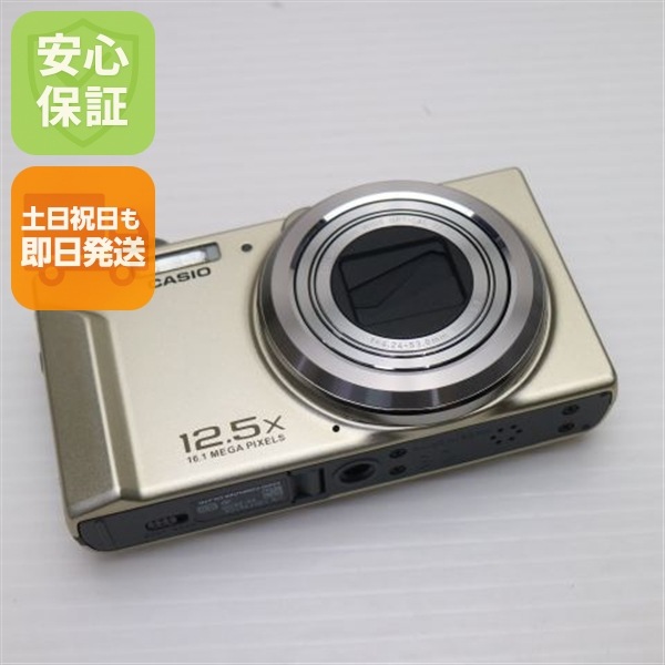 超美品 EX-ZS170 EXILIM ゴールド デジカメ CASIO 121