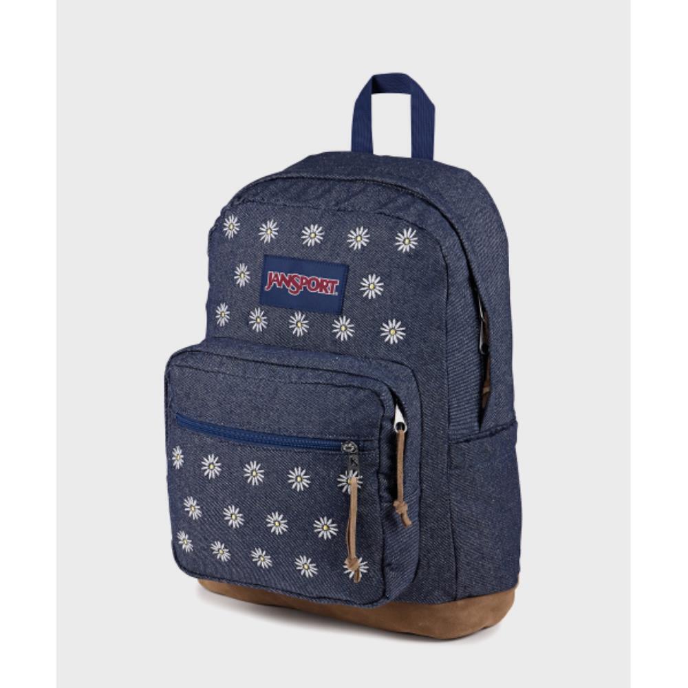 jansport Lightpack Expression Embroidered Denim Dark JS0