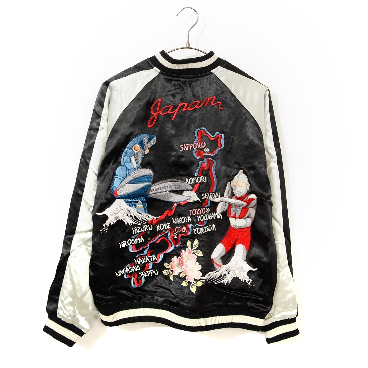 ウルトラマン スカジャン 和柄 バルタン星人 花旅楽団 ULSJ-001 ウルトラマン ホワイトデー ラッピング プレゼント