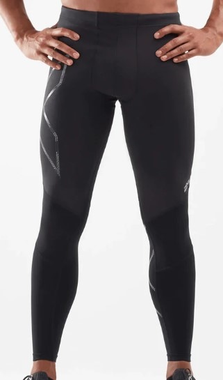 2XU MA6311B-BLKSSR-M メンズ コンプレッションウェアツータイムズユー ウィンドディフェンス コンプレッションタイツ（BLK/SSR・サイズ：M） MA6311BBLKSSRM