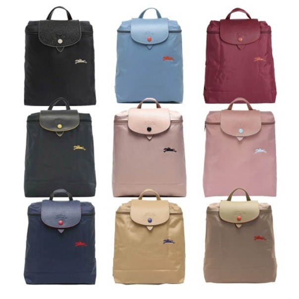 リュック バックパック ルプリアージュ LE PLIAGE CLUB L1699619 レディース 女性用 折り畳み 軽量 ナイロン コンパクト ロゴ刺繍 無地 ベーシック