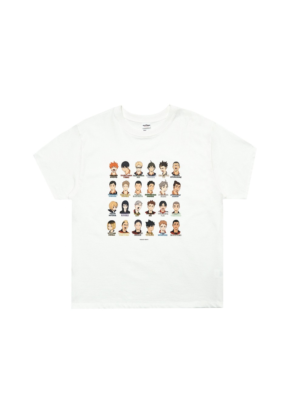 【EERST】ハイキュー!! Assemble HF T-shirt [White]
