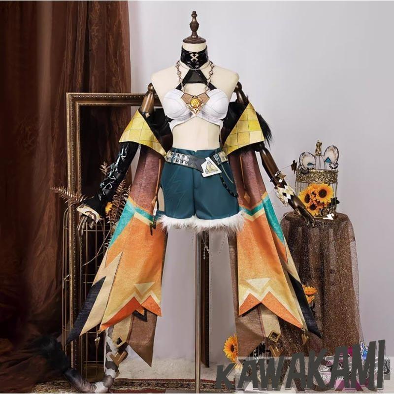 五次元　原神　コスプレ　シロネン　衣装　ウィッグ　靴　追加可