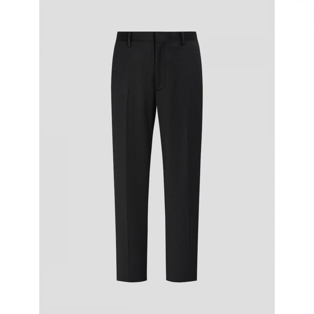 （ロガディス）ウールソリッドレギュラーフィットスーツパンツブラック（RX4702PL25）