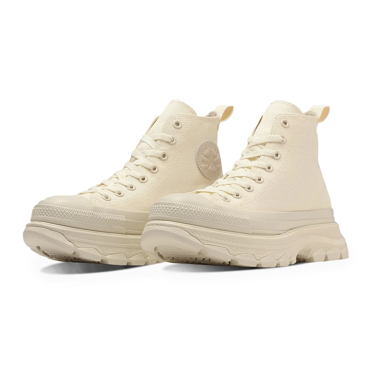 スニーカー ハイカット 厚底 メンズ レディース オールスター（Ｒ）トレックウエーブ HI エクリュ TREKWAVE