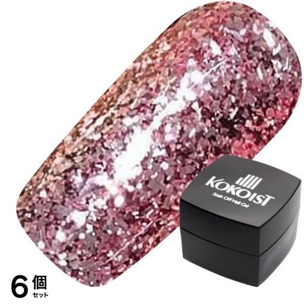 KOKOIST(ココイスト) エクセルライン ソークオフカラージェル E-191 ピンクスパングリッター 2.5g 6個セット 7,263円