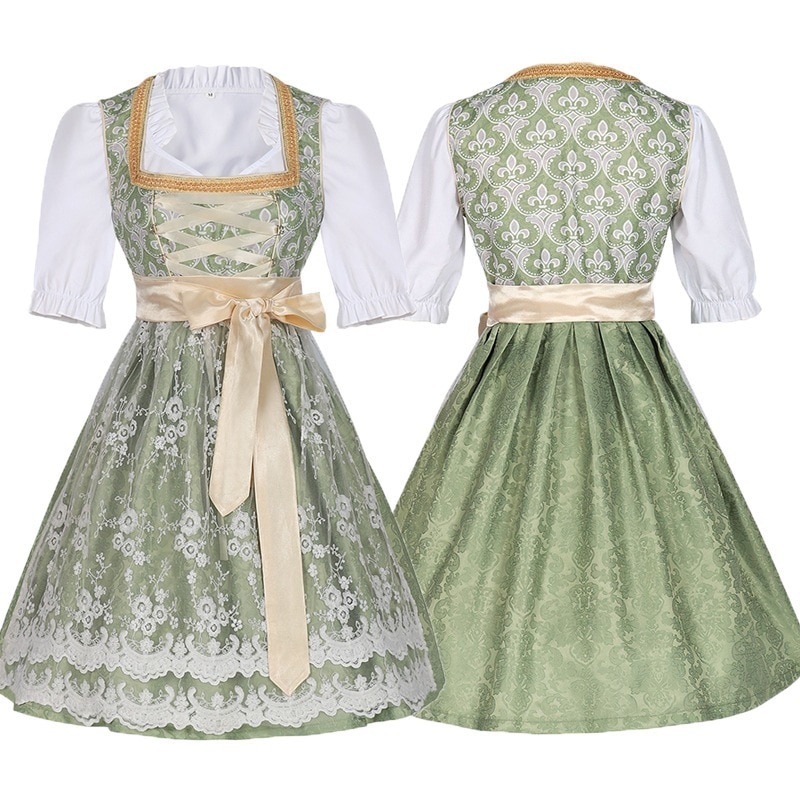 ハロウィンの仮装ドイツのビール祭りの衣装ババロアのドレス