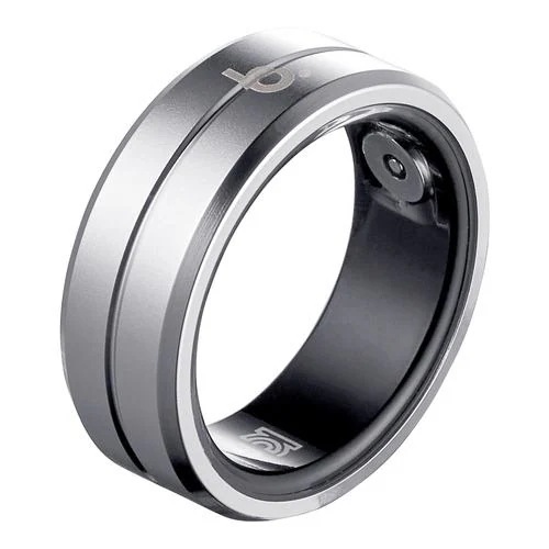 b.ring B113SSVRNG スマートリング ステンレススチール AI 健康管理 睡眠管理 サイズ11 b.ring G1 Bluetooth対応 シルバー