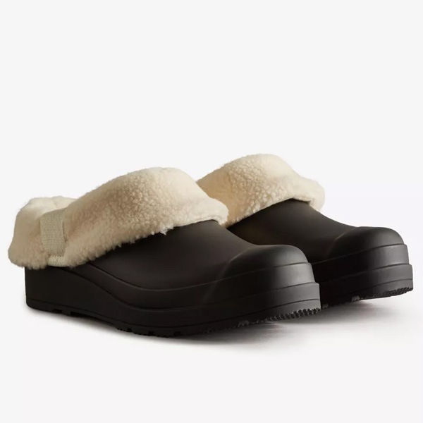 ハンター HUNTER シューズ プレイシェルパクロッグ WFF1000RSP-BLK レディース