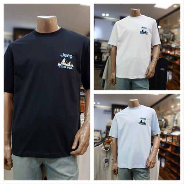 （共用）トラベル背面プリントラウンド半袖TシャツJP2TSU216_BP
