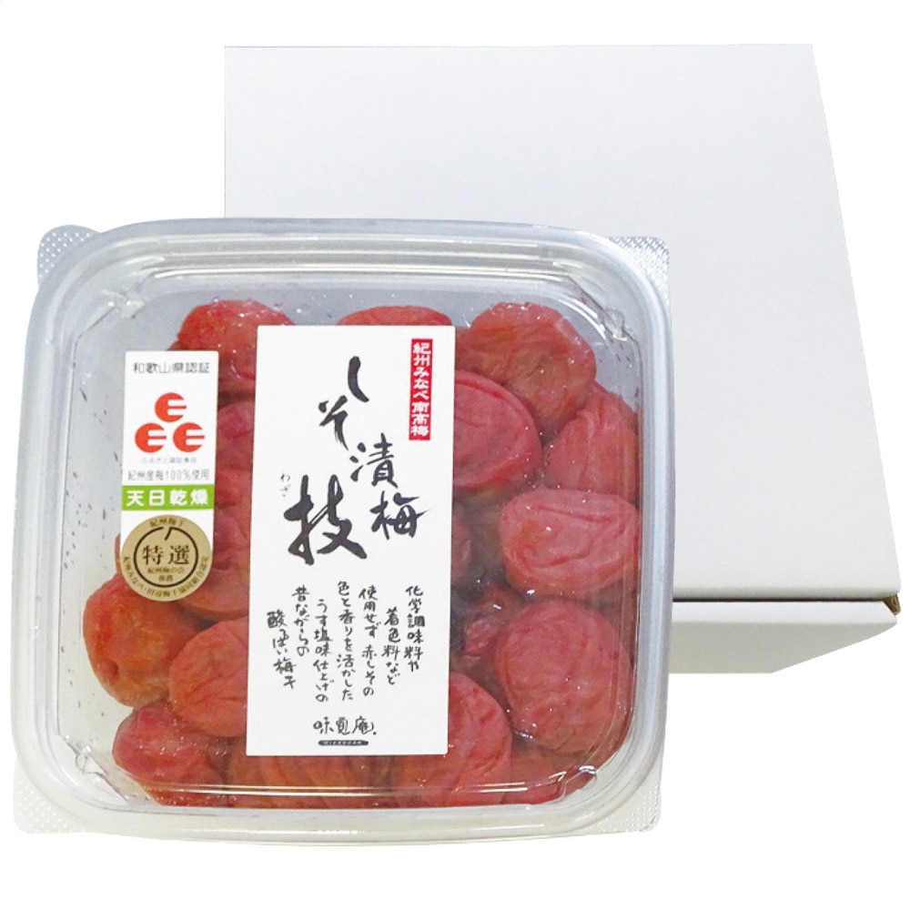 味覚庵 紀州産うす塩しそ漬梅 技 800g 2840-058 南高梅 しそ梅 梅干し ギフト 詰め合わせ のし無料 ラッピング無料 内祝い 出産内祝い 結婚内祝い 出産祝い 結婚祝い B51 6,922円