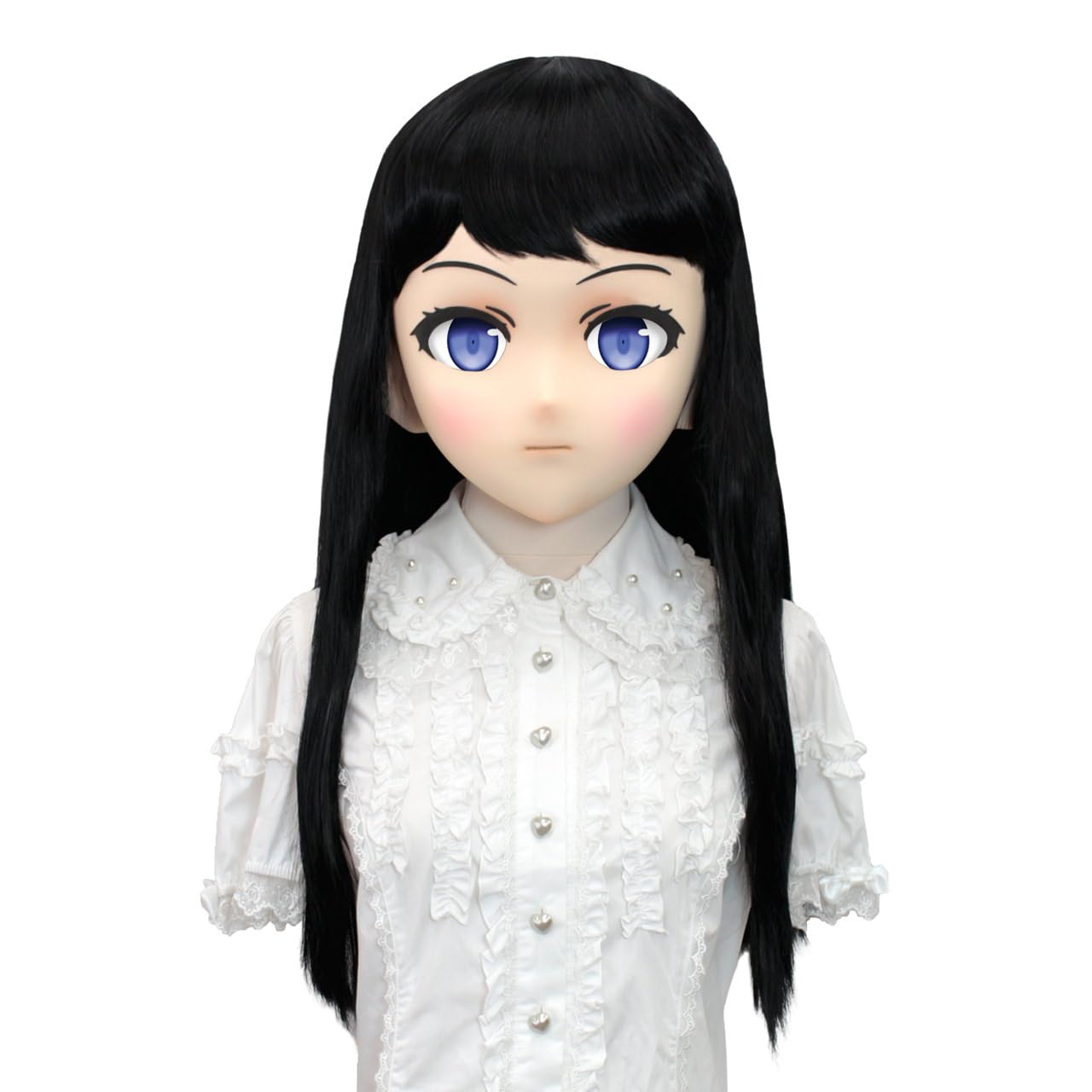 むにむに製作所 プレミアム ウィッグ【ブラック】ロング