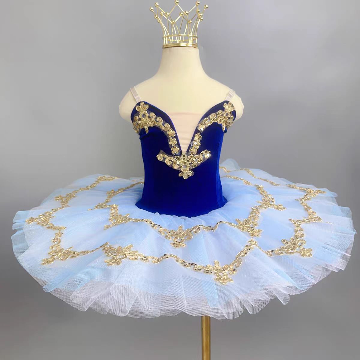 子供用バレエドレスパフォーマンスコスチュームガールズリトルスワンサスペンダーtutuスカートスワンスワンバレエパフォーマンスコスチューム