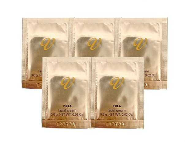 【5個セット】ポーラ V リゾネイティッククリーム【 0.6ｇx10パック 】クリーム ミルク 潤い 弾力肌