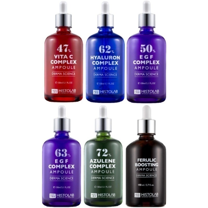 ビタC 47% - ヒアルロン 62% - イージーエフ EGF 50% - イージーエフ EGF 63% - アズレン 72% - フェリック ブースティング アンプル 150ml
