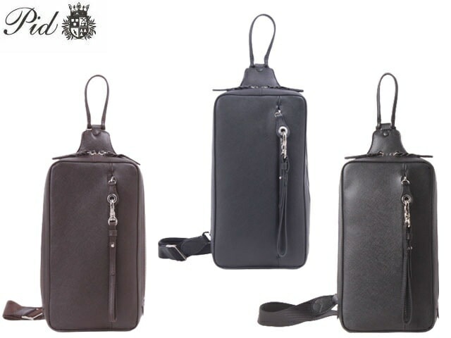 PID ピーアイディー レザーワンショルダーバッグ ボディバッグ PAP205 rowa12