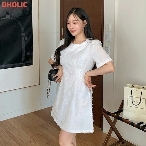 [メガ割りSALE]シャギーAラインミニワンピース