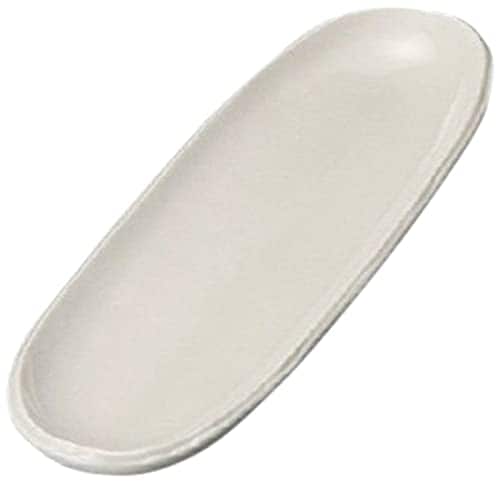 10個セット 鮎皿・さんま皿 粉引おたのしみ皿 [345 x 108 x 22mm] 和食器 料亭 旅館 飲食店 業務用