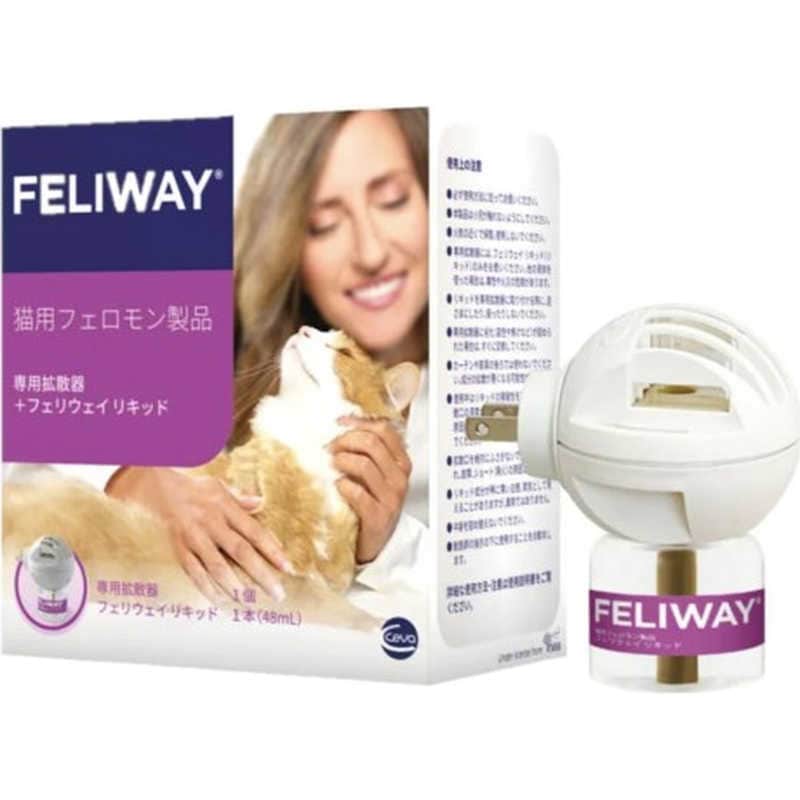 セバジャパン　フェリウェイ 専用拡散器1個＋リキッド 猫用 48ml