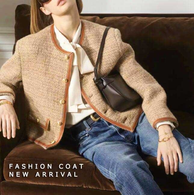 高級感 お洒落 エレガント 上品 キレイめ 品質良い レディース ジャケット ショートジャケット 暖かい ウール生地 シングルブレスト 丸襟 30代 40代 50代 通勤 カジュアル お出か