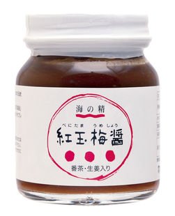 紅玉梅醤 番茶・生姜入り 130g　×3個 　　　　　　 JANコード:4931915000938