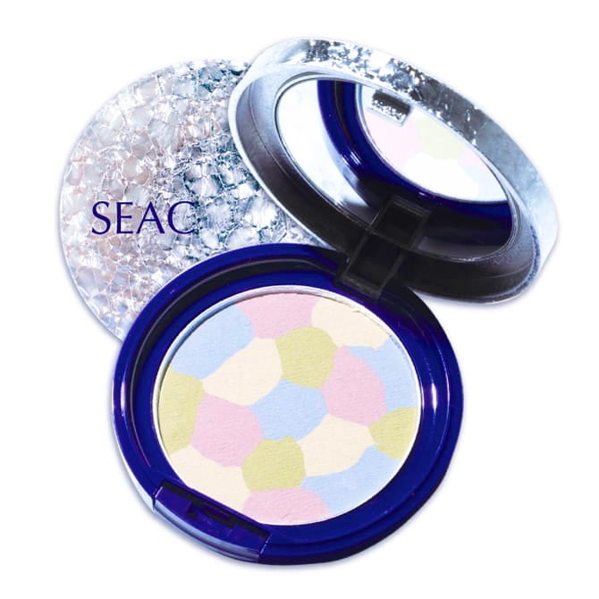 SEAC シーク シルキーフェイスパウダー 9.5g シミ・毛穴・黄ぐすみをカバー 3Dネットワーク構造 パウダー 4色パウダーの完璧バランス 世田谷自然食品