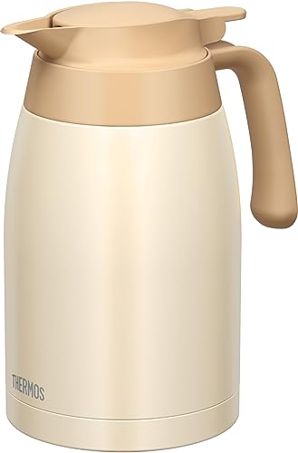 色：クリームホワイト サイズ：1.5 L サーモス ステンレスポット 1.5L クリームホワイト 保