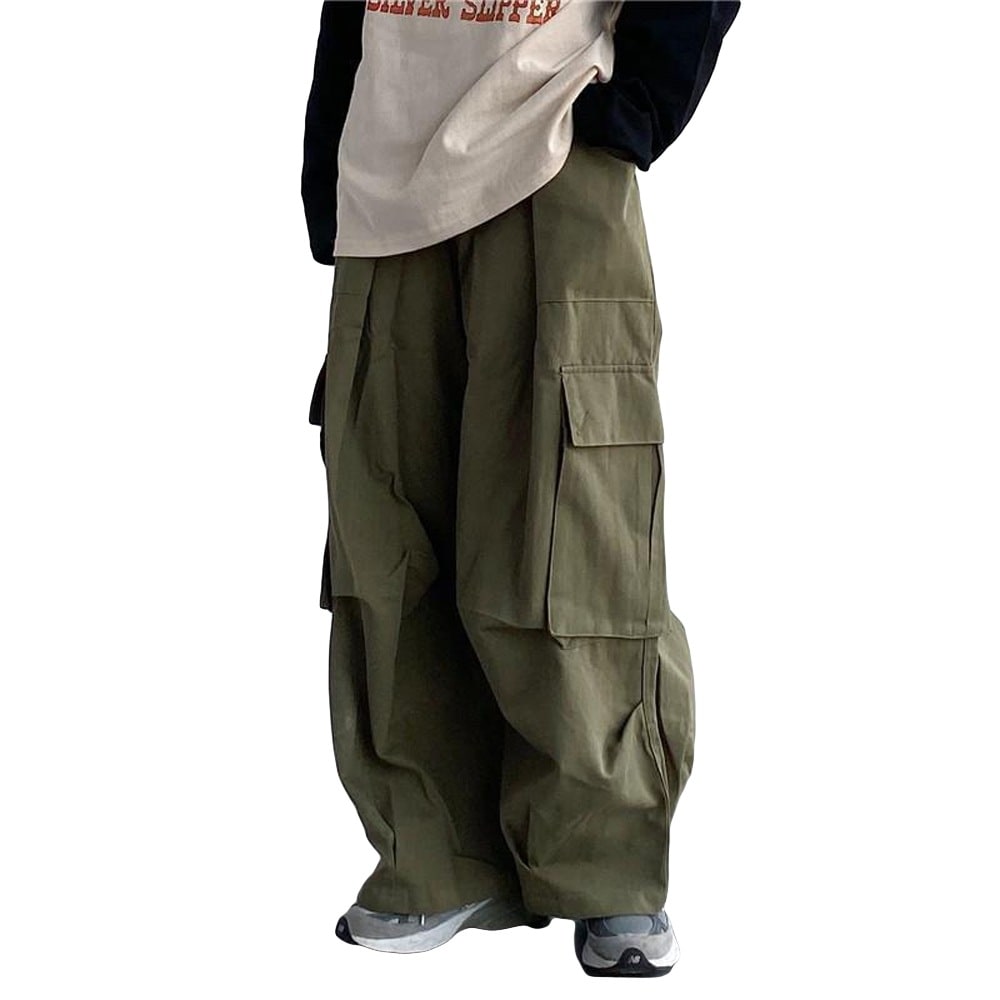 [最安値挑戦]！秋 夏 春 パンツ 体型カバー バギーパンツ ゆったり ロングパンツ カジュアル ストレートパンツ ビッグサイズ ワイドパンツ レディース カーゴパンツ