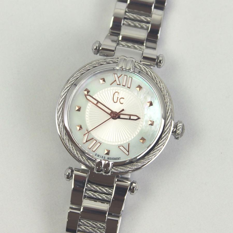 腕時計 レディシックケーブル Y18001L1 クォーツ シルバー マザーオブパール