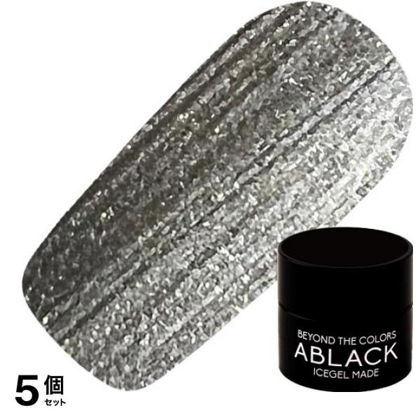 ICEGEL(アイスジェル) A BLACK ジェムストーンジェル バレリーナ 1328 スワングレー 3g 5個セット