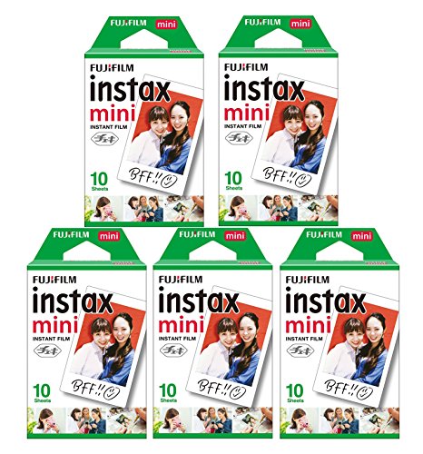 [5セット販売]FUJIFILM インスタントカメラ チェキ用フィルム 10枚入x5セット INSTAX MINI JP 1