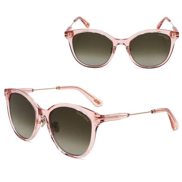 サングラス FT1140-K/S 72K 55 TFT1140-K サングラス アジアンフィット EYEWEAR メンズ レディース ピンク グレーグラデーション 33,020円