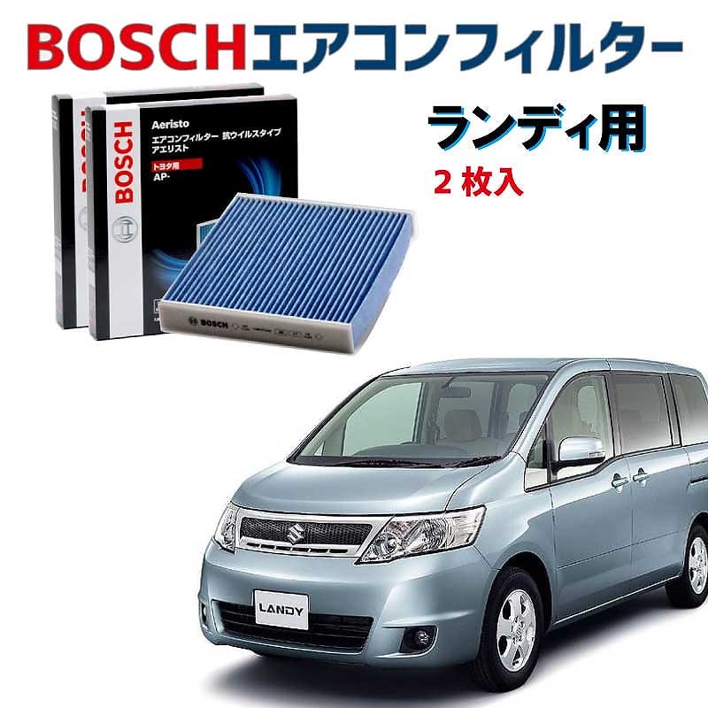 ランディ対応 エアコンフィルター AP-N06 2枚入 抗ウイルス 抗菌 脱臭 ウイルス PM2.5 チリ ホコリ 埃 花粉 黄砂 ダニ アレル物質 アレルギー 細菌 除塵 タバコ 黒煙 排気ガス ク