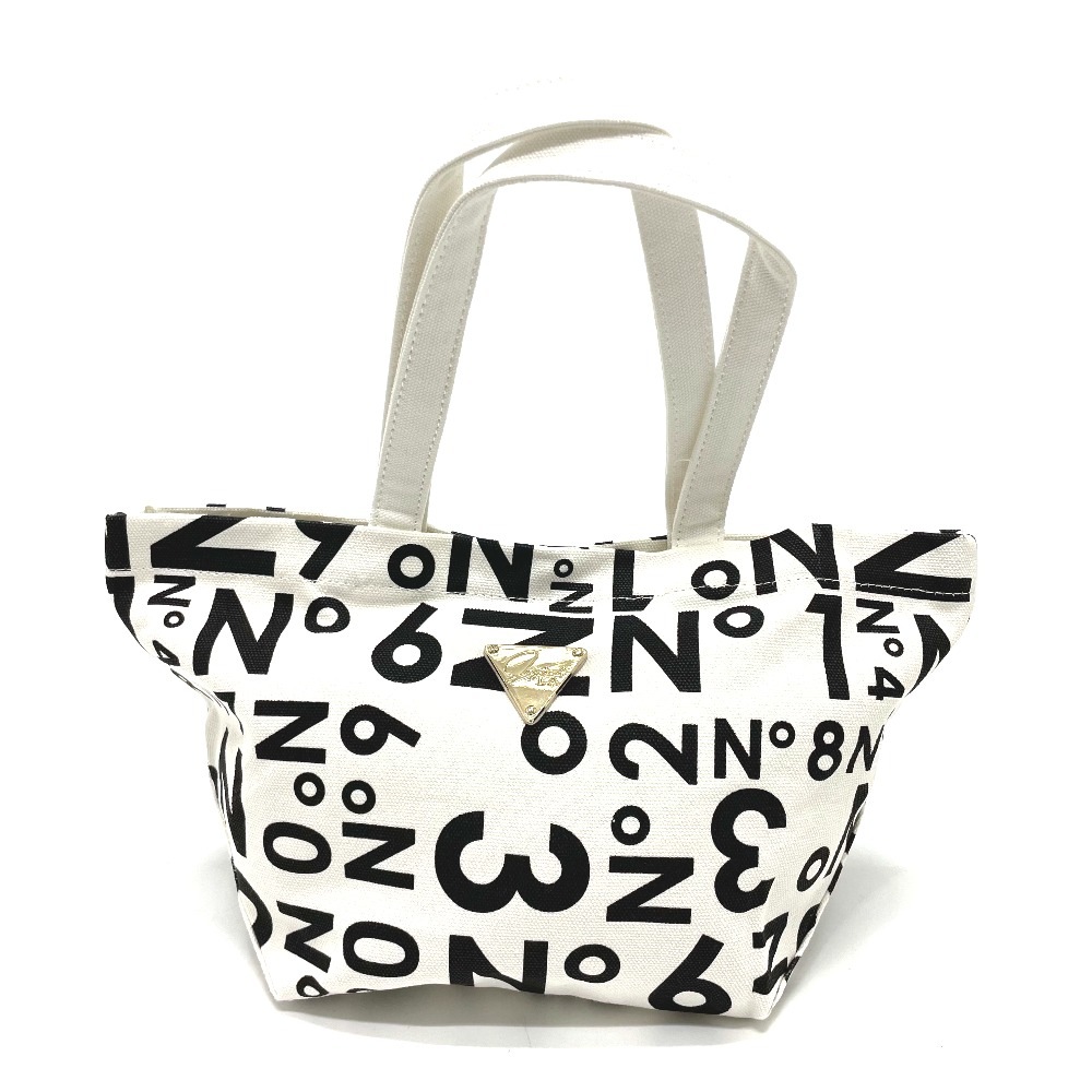 JOYRICH ジョイリッチ トートバッグ 総柄 カバン キャンバス ホワイト