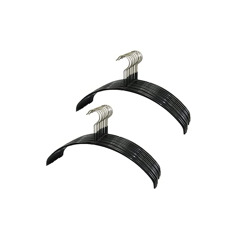 マワ すべり落ちない ハンガー 人体ハンガー ドイツ製 20本組 116066 ブラック 40221cm 3120 9,875円