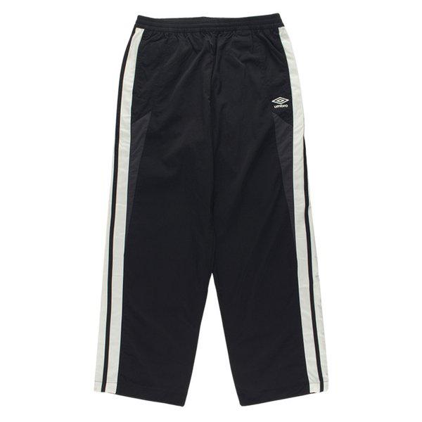 ダブルデッカー2WAYストレートパンツUQ121CPT13 BLK0