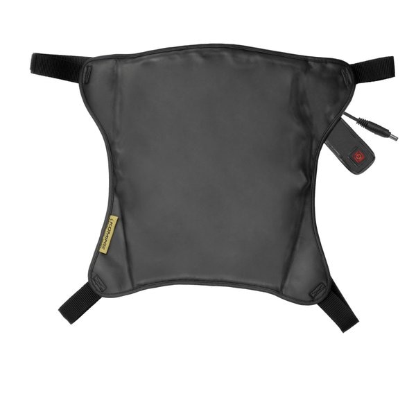 バイク用 12Vヒーティングシートパッド ブラック/フリーサイズ EK-305/BLACK/FREE