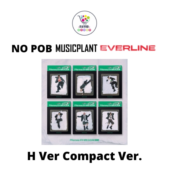 特典選択 SET 6EA H Ver Compact Ver P1Harmony 8th Mini Album DUH!