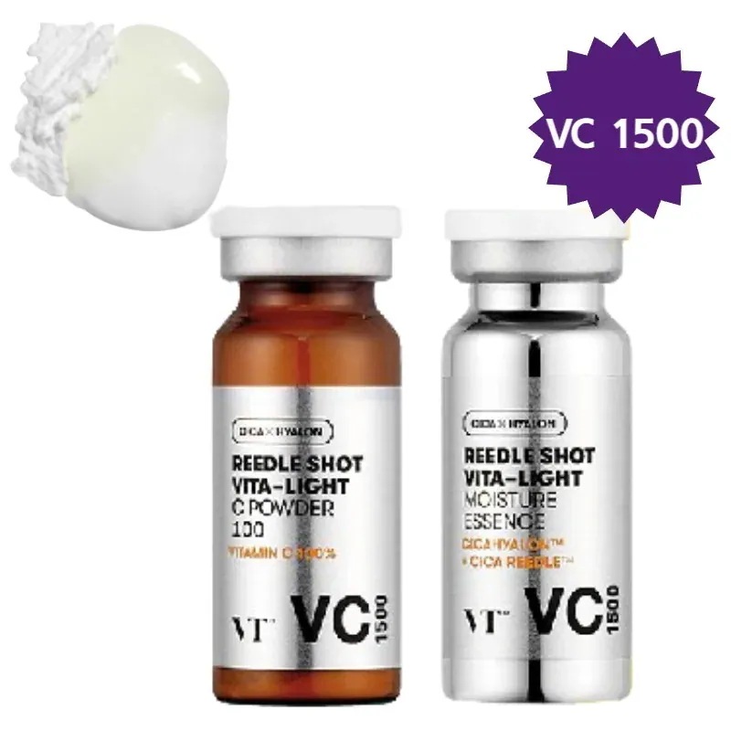 【ヒョクs pick/NEW】リードルショットビタ-ライト トーニング エッセンス VC1500(1剤 1.5g + 2剤 8.5ml)/弾力/トーンアップ/ ビタミン/韓国コスメ