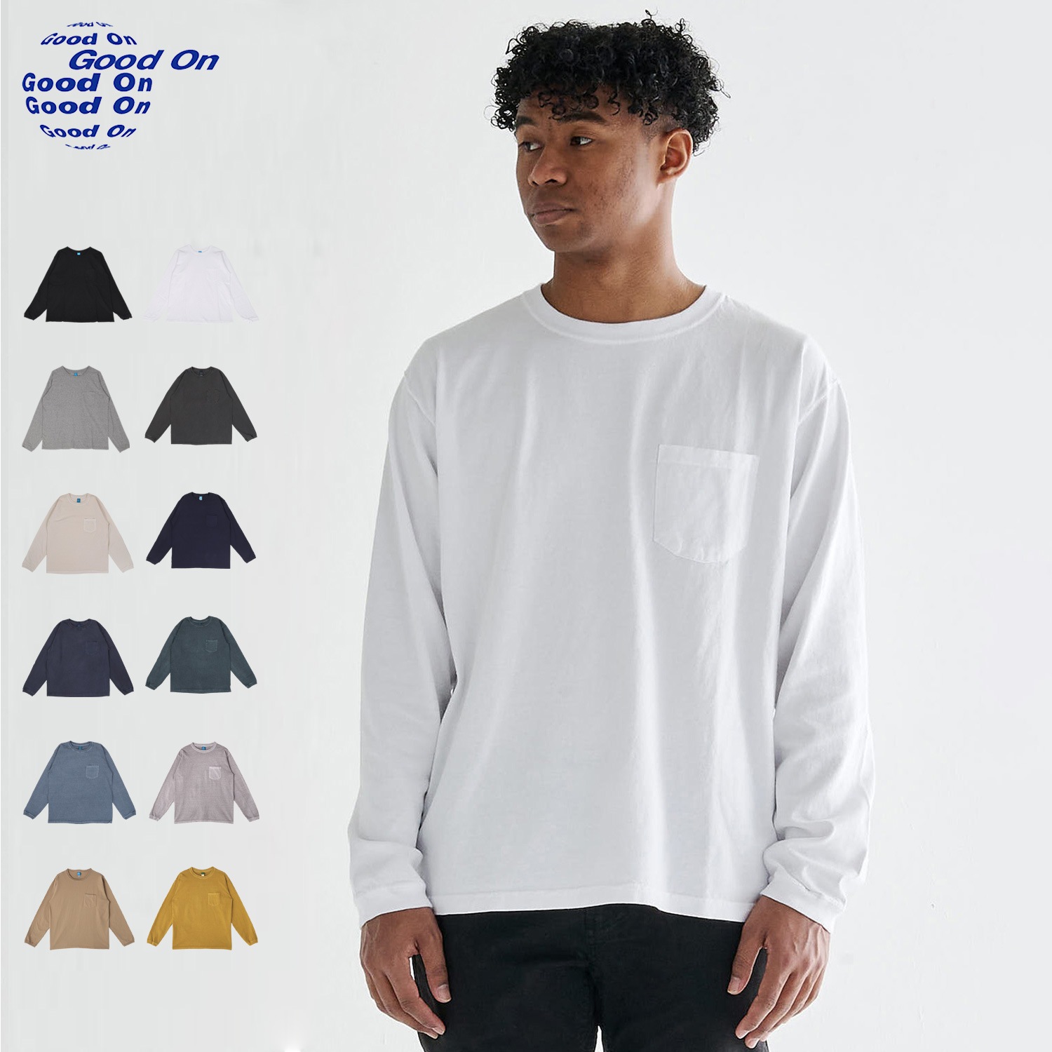 Tシャツ 長袖 メンズ レディース GOLT-1306