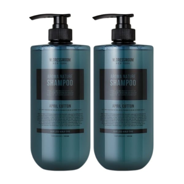 【1+1】アロマネイチャー スカルプケア シャンプー 1000mL 香り2種 / ノンシリコン さっぱり洗浄 フレグランスシャンプー 大容量