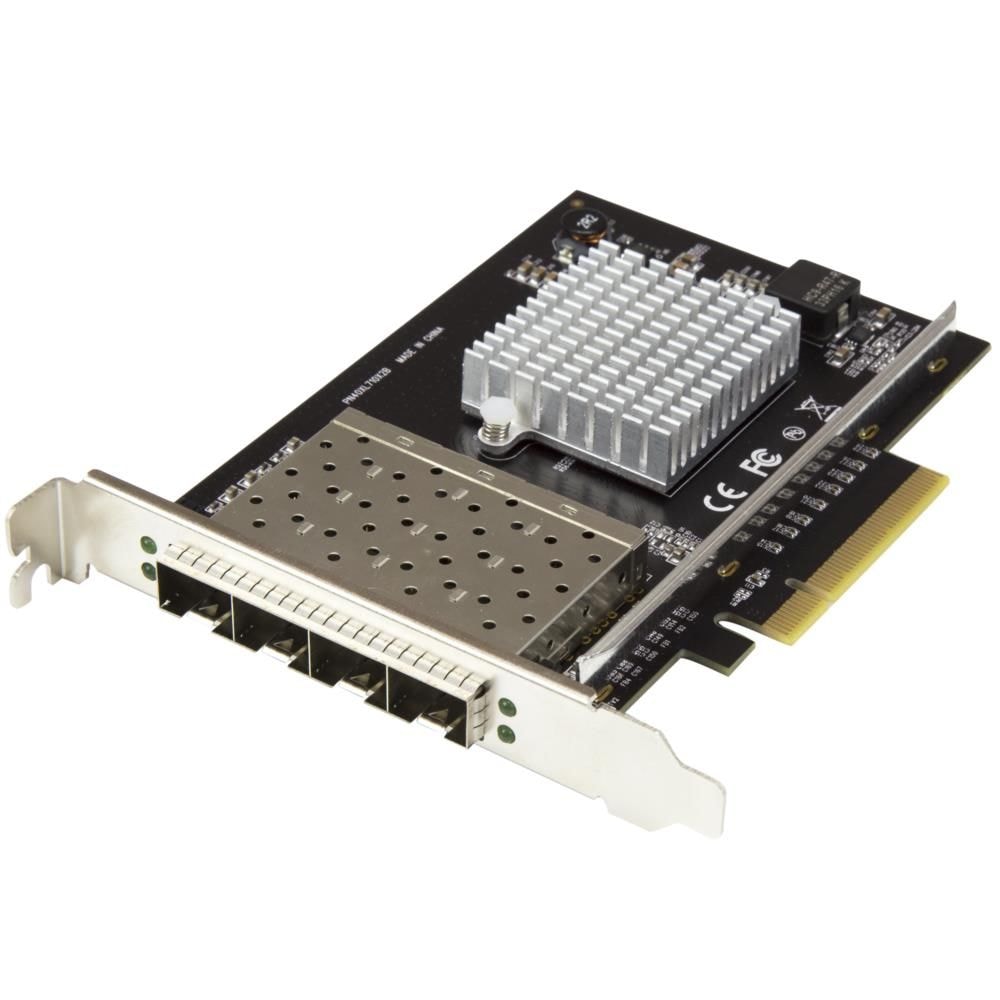StarTech.com [PEX10GSFP4I] 10ギガビットイーサネット対応4ポートSFP+