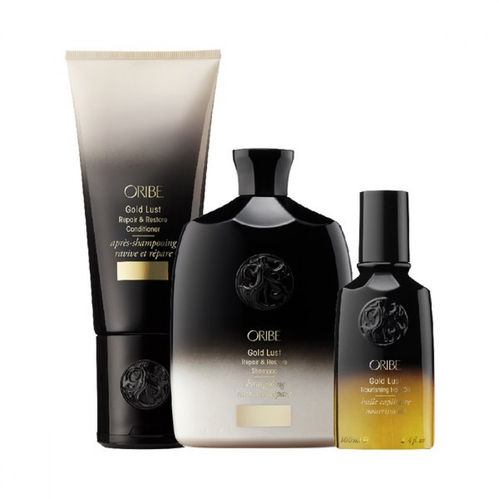 オリベ ゴールドラストシャンプー 250ml +コンディショナー 200ml +ヘアオイル 100ml セット
