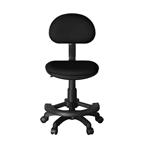 学習チェア 合成皮革 ブラック ホップ 425170