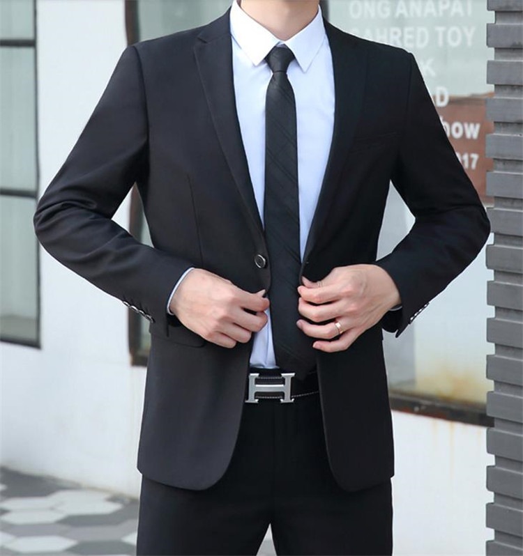 韓国ファッション スーツ セット 男性 職業 ベストマン 結婚 ビジネス フォーマル カジュアル