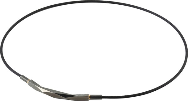 ファイテン PHITEN RAKUWAネックレス ダイヤモンドカット ブラック 50cm ボディーケア TG899153