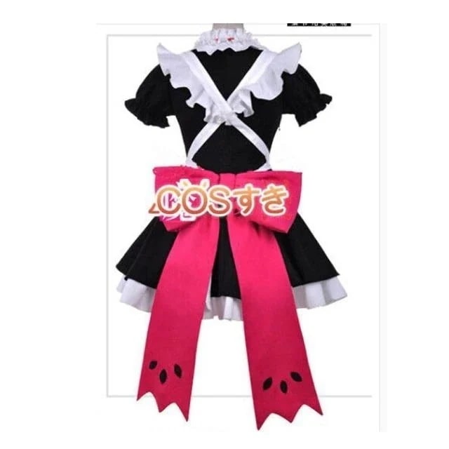コスプレ衣装 ラブライブもぎゅっと&quot love&quot で接近中高坂穗乃果 こうさか ほのか メイド服 高品質 変装 新品 Cosplay