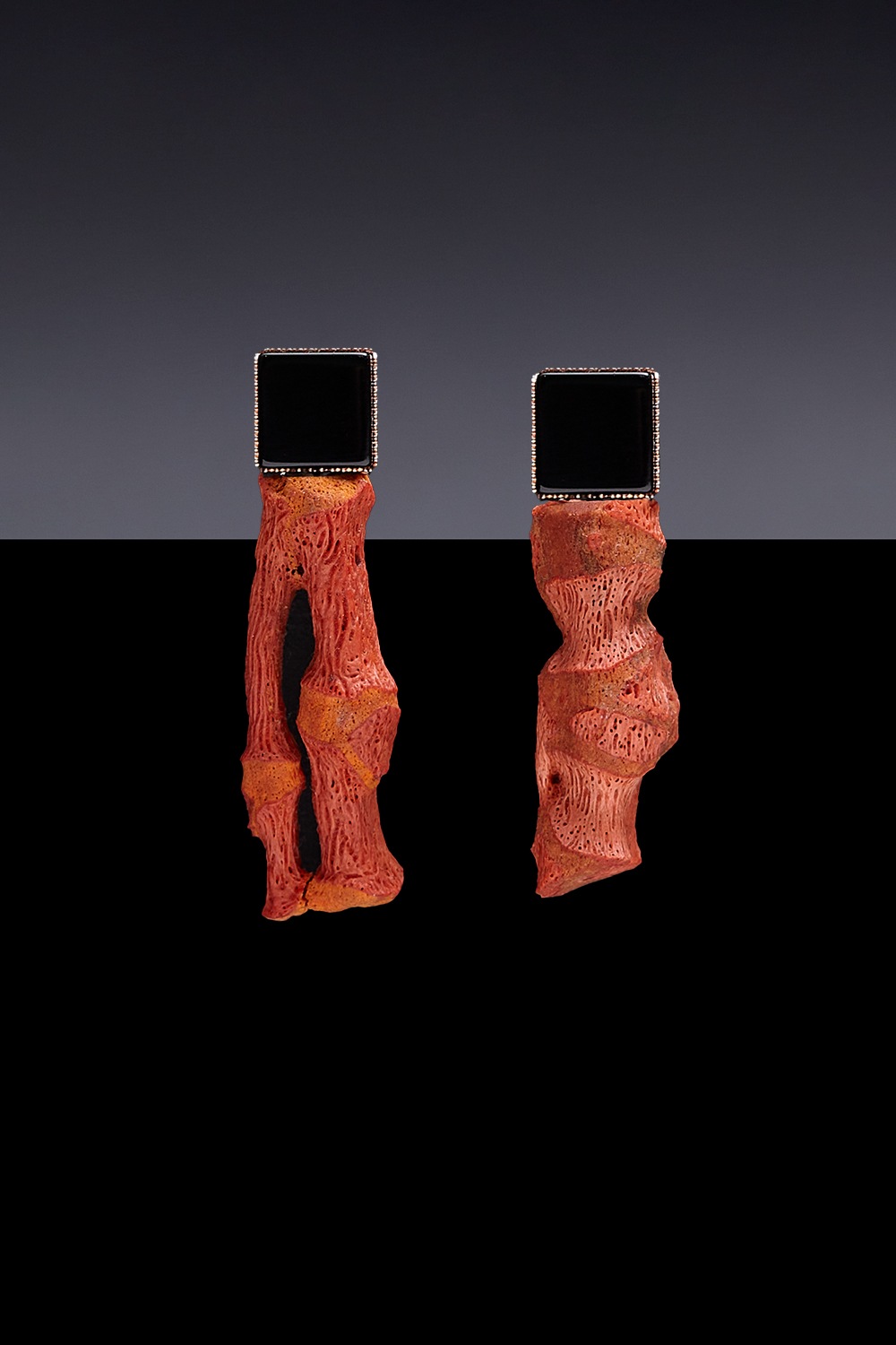 Sponge Coral Idiocracy Earrings [Option - Earclip ｱﾍﾂ硎