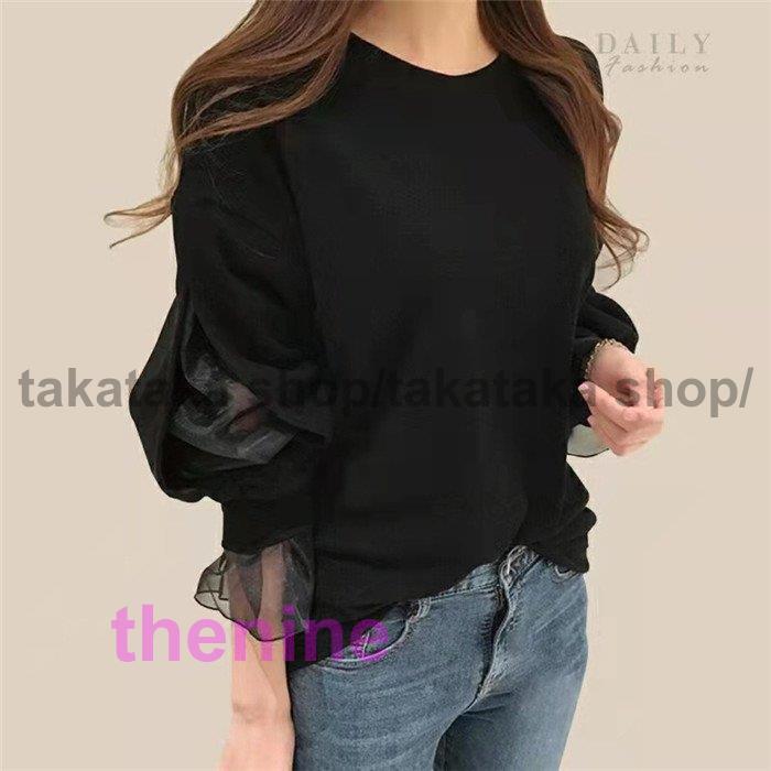 安い商品 今日だけ シャツ ブラウス 40代 レディース 秋 新作 長袖 通勤 韓国風 トップス 着痩せ 大きいサイズ きれいめ 黒 オフィス 50代 30代 オシャレ 大人 ゆったり OL ギフトポ